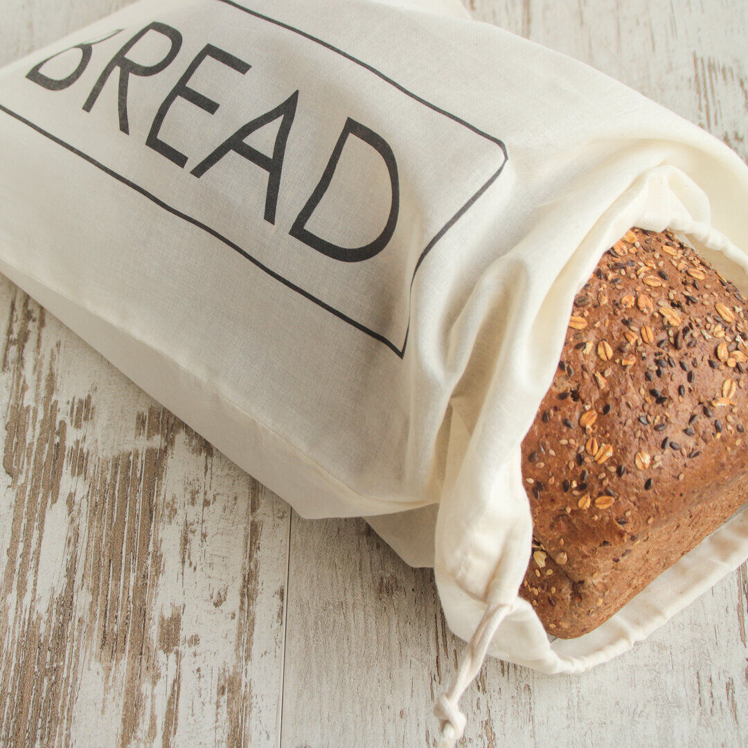 Βαμβακερή τσάντα για ψωμί