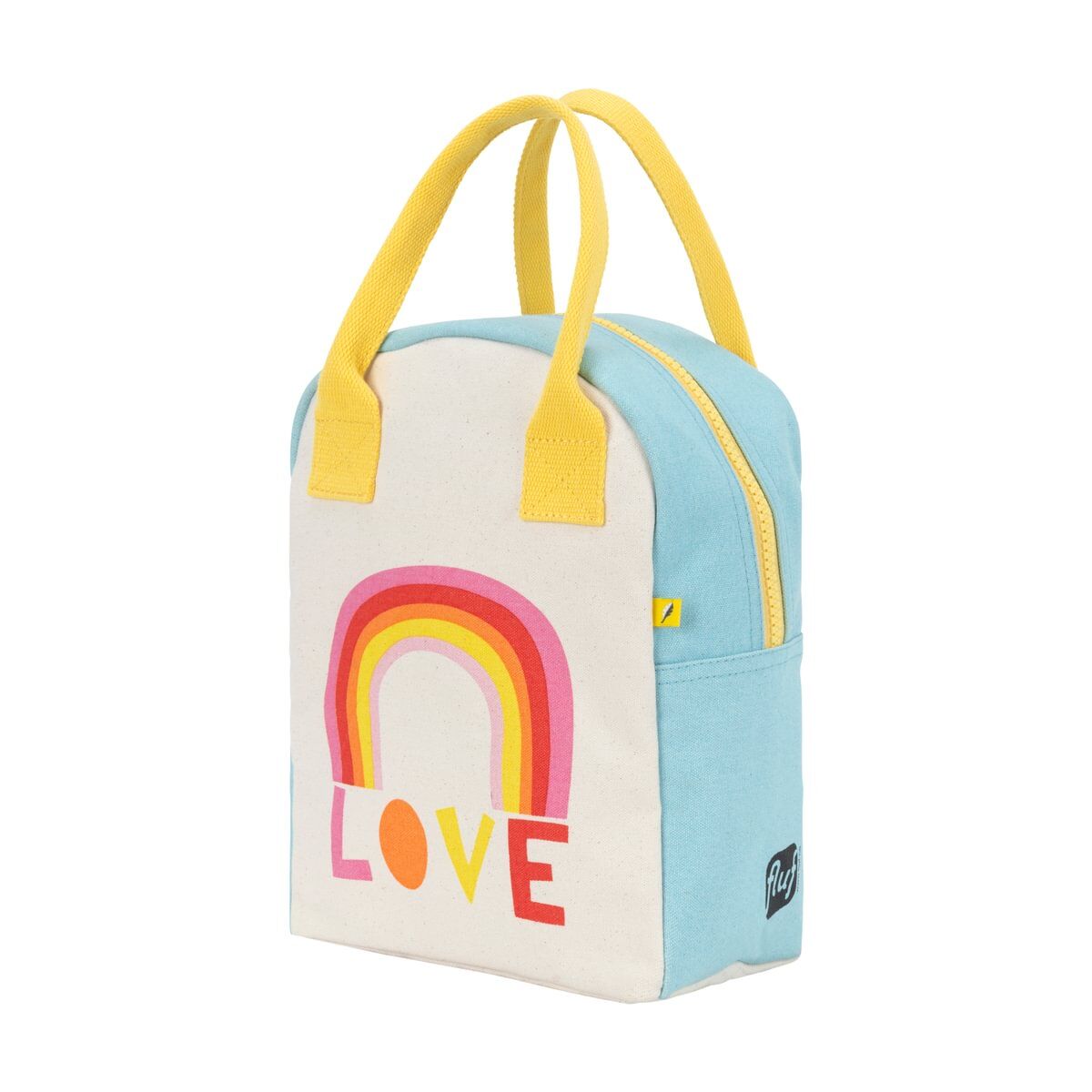 Lunch bag με φερμουάρ LOVE