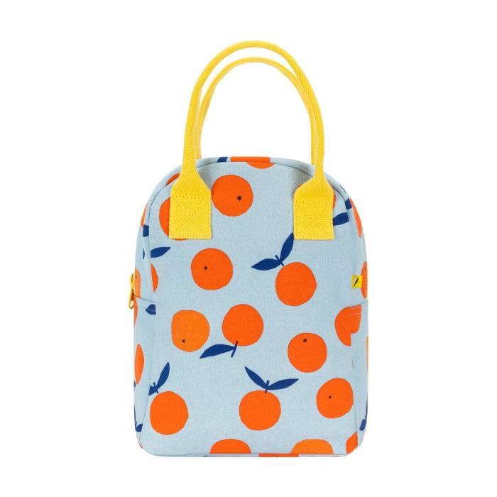 Lunch bag με φερμουάρ - oranges